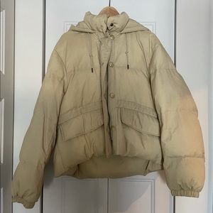 Uniqlo Beige Puffer